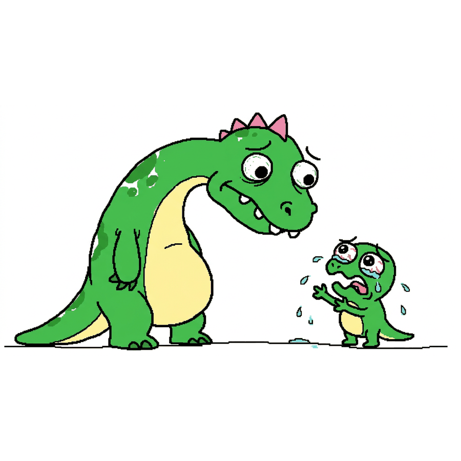 derpy dino saying not da mama
