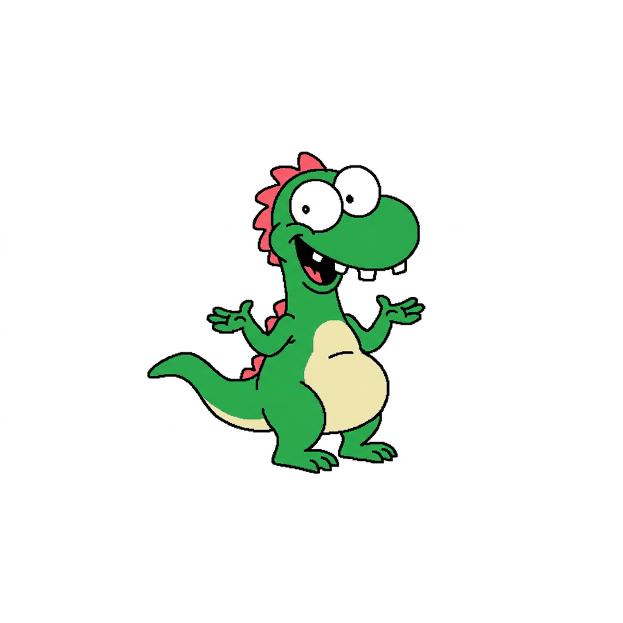 full body derpy dino